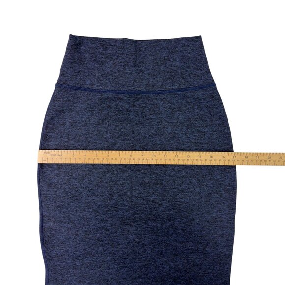 Aerie Offline The Hugger High Rise Blue Midi Skirt XS Real Good Soft Stretch - Picture 9 of 11